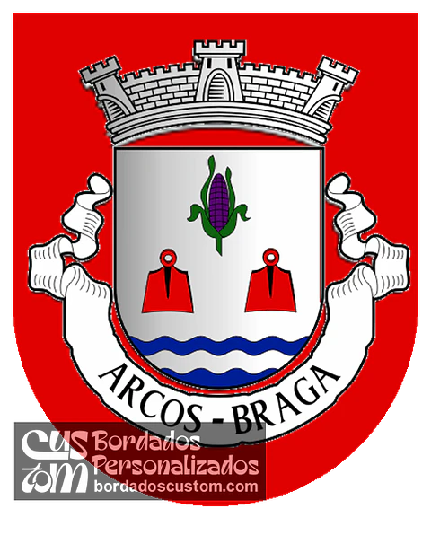 Emblema Bordado Antiga Freguesia de Arcos (Braga, Braga)