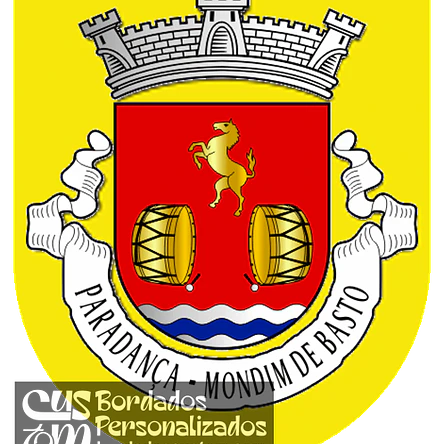 Emblema Bordado Antiga Freguesia de Paradança (Mondim de Basto, Vila Real) 1