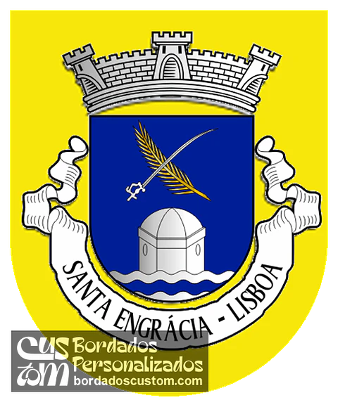 Emblema Bordado Antiga Freguesia de Santa Engrácia (Lisboa, Lisboa)