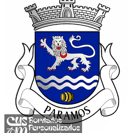 Emblema Bordado Freguesia de Paramos (Espinho, Aveiro) 1