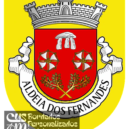 Emblema Bordado Freguesia de Aldeia dos Fernandes (Almodôvar, Beja) 1
