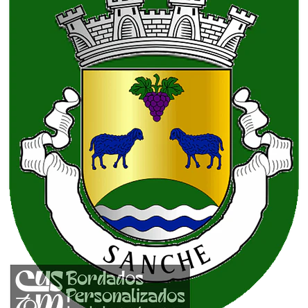 Emblema Bordado Antiga Freguesia de Sanche (Amarante, Porto) 1