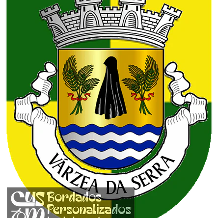 Emblema Bordado Freguesia de Várzea da Serra (Tarouca, Viseu) 1
