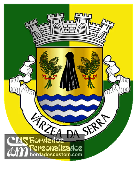 Emblema Bordado Freguesia de Várzea da Serra (Tarouca, Viseu)