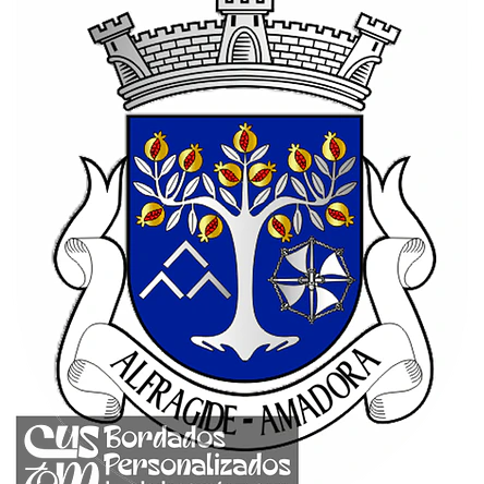 Emblema Bordado Freguesia de Alfragide (Amadora, Lisboa) 1