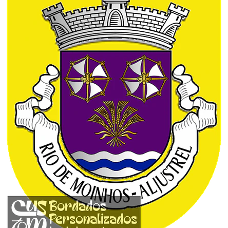 Emblema Bordado Antiga Freguesia de Rio de Moinhos (Aljustrel, Beja) 1