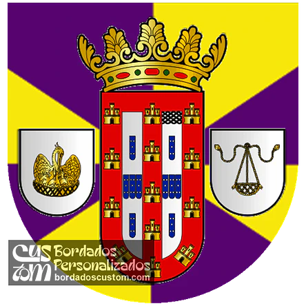 Emblema Bordado Município de Caldas da Rainha (Leiria) 1