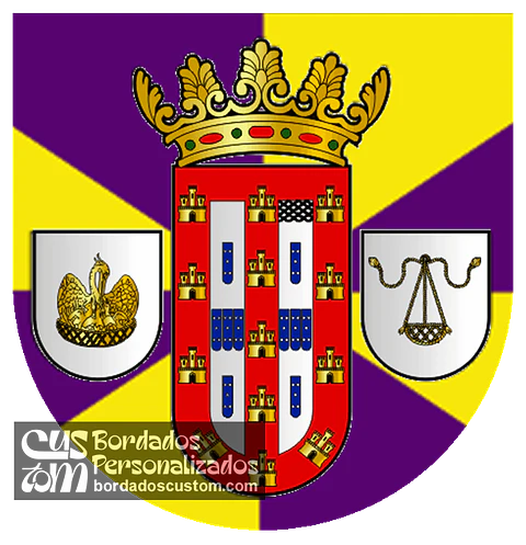 Emblema Bordado Município de Caldas da Rainha (Leiria)