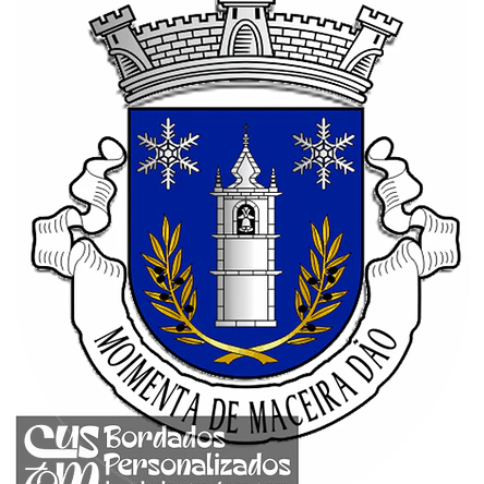 Emblema Bordado Antiga Freguesia de Moimenta de Maceira Dão (Mangualde, Viseu) 1
