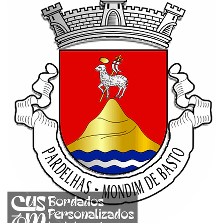 Emblema Bordado Antiga Freguesia de Pardelhas (Mondim de Basto, Vila Real) 1