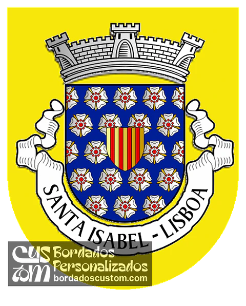 Emblema Bordado Antiga Freguesia de Santa Isabel (Lisboa, Lisboa)