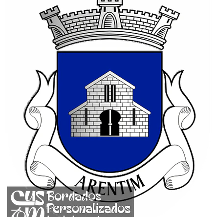 Emblema Bordado Antiga Freguesia de Arentim (Braga, Braga) 1