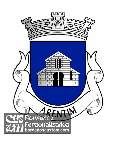 Emblema Bordado Antiga Freguesia de Arentim (Braga, Braga)