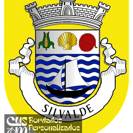 Emblema Bordado Freguesia de Silvalde (Espinho, Aveiro) 1