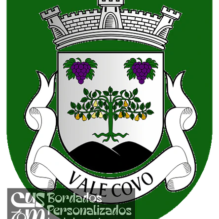 Emblema Bordado Antiga Freguesia de Vale Covo (Bombarral, Leiria) 1