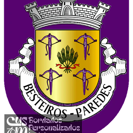 Emblema Bordado Antiga Freguesia de Besteiros (Paredes, Porto) 1