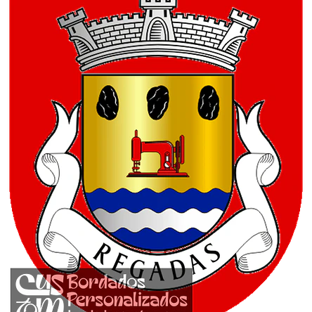Emblema Bordado Freguesia de Regadas (Fafe, Braga) 1