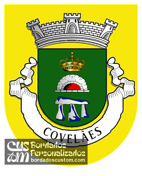 Emblema Bordado Antiga Freguesia de Covelães (Montalegre, Vila Real)