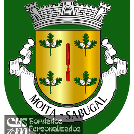 Emblema Bordado Antiga Freguesia de Moita (Sabugal, Guarda) 1