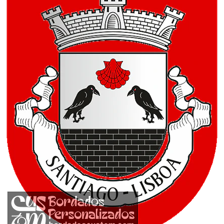 Emblema Bordado Antiga Freguesia de Santiago (Lisboa, Lisboa) 1