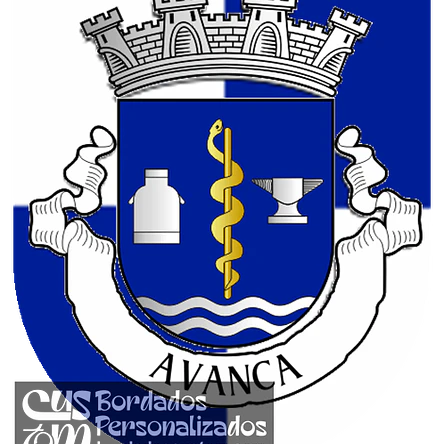 Emblema Bordado Freguesia de Avanca (Estarreja, Aveiro) 1