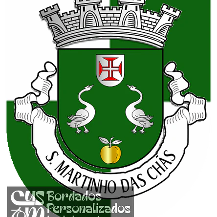 Emblema Bordado Freguesia de São Martinho das Chãs (Armamar, Viseu) 1