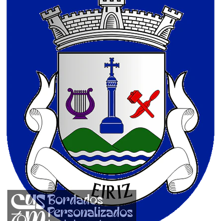 Emblema Bordado Freguesia de Eiriz (Paços de Ferreira, Porto) 1