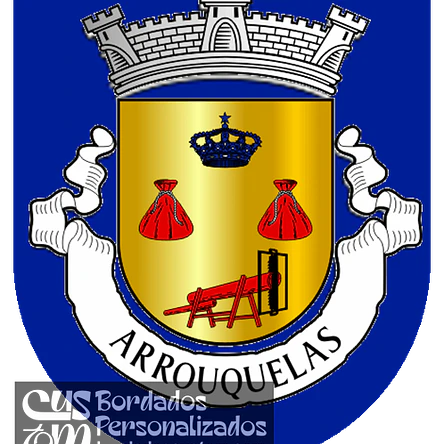 Emblema Bordado Freguesia de Arrouquelas (Rio Maior, Santarém) 1