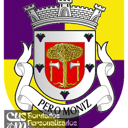 Emblema Bordado Antiga Freguesia de Pero Moniz (Cadaval, Leiria) 1