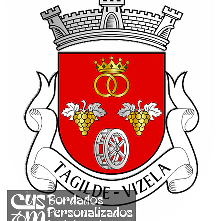 Emblema Bordado Antiga Freguesia de Tagilde (Vizela, Braga) 1