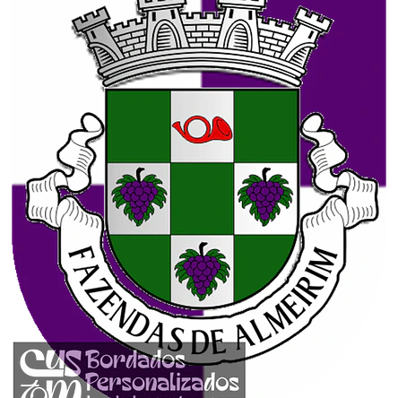 Emblema Bordado Freguesia de Fazendas de Almeirim (Almeirim, Santarém) 1