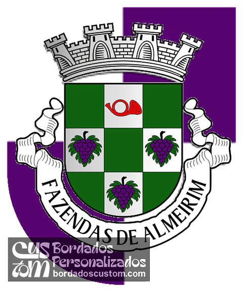 Emblema Bordado Freguesia de Fazendas de Almeirim (Almeirim, Santarém)