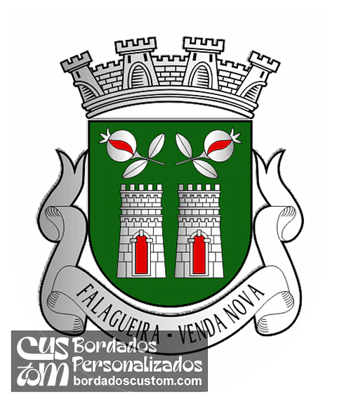 Emblema Bordado Freguesia de Falagueira-Venda Nova (Amadora, Lisboa)