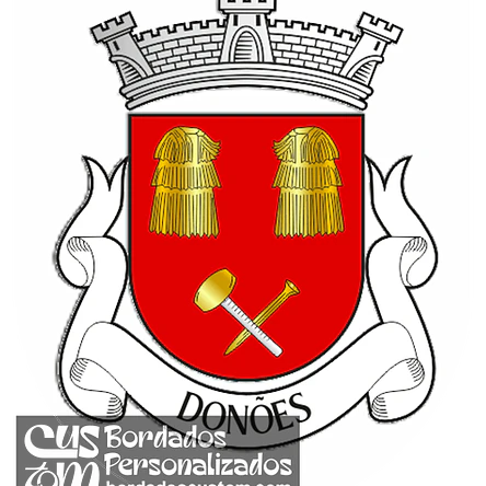 Emblema Bordado Antiga Freguesia de Donões (Montalegre, Vila Real) 1
