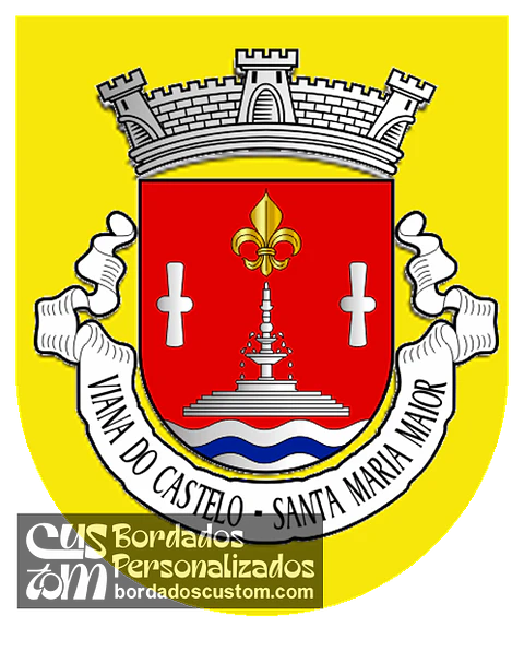 Emblema Bordado Antiga Freguesia de Viana do Castelo (Santa Maria Maior) (Viana do Castelo, Viana do Castelo)