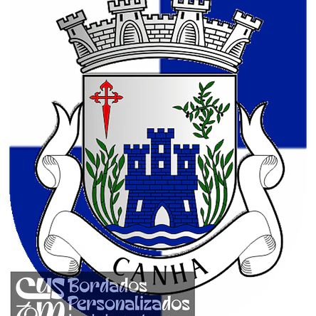 Emblema Bordado Freguesia de Canha (Montijo, Setúbal) 1