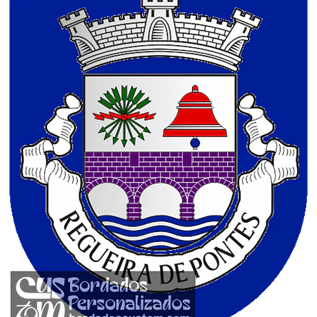 Emblema Bordado Freguesia de Regueira de Pontes (Leiria, Leiria) 1
