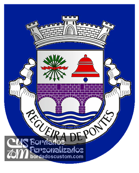 Emblema Bordado Freguesia de Regueira de Pontes (Leiria, Leiria)