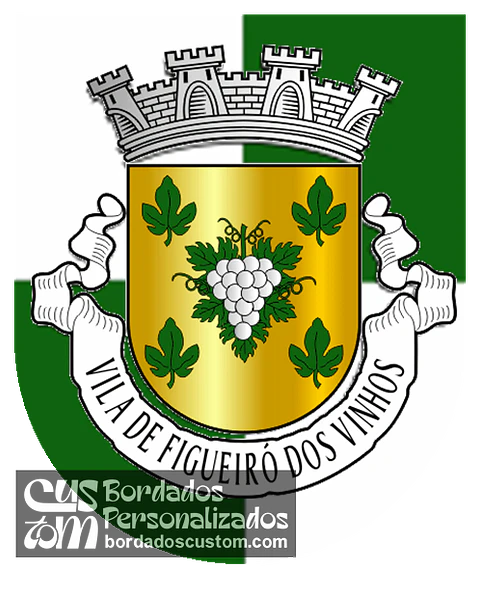 Emblema Bordado Município de Figueiró dos Vinhos (Leiria)