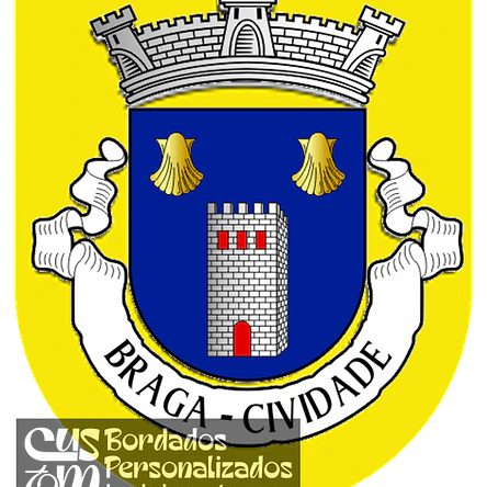 Emblema Bordado Antiga Freguesia de Braga (Cividade) (Braga, Braga) 1