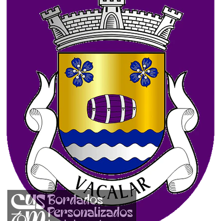 Emblema Bordado Freguesia de Vacalar (Armamar, Viseu) 1