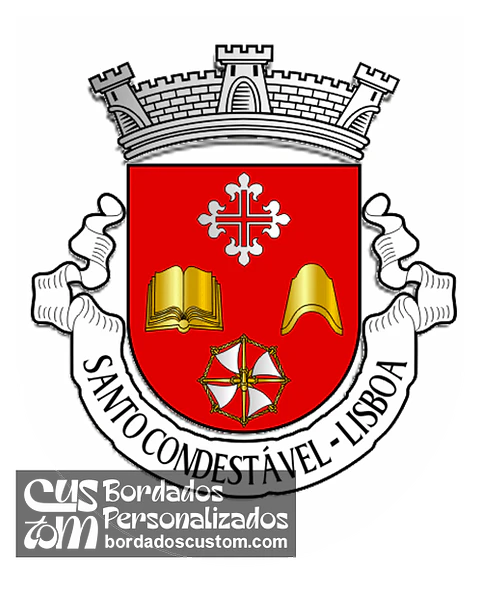 Emblema Bordado Antiga Freguesia de Santo Condestável (Lisboa, Lisboa)