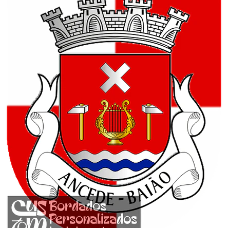 Emblema Bordado Antiga Freguesia de Ancede (Baião, Porto) 1