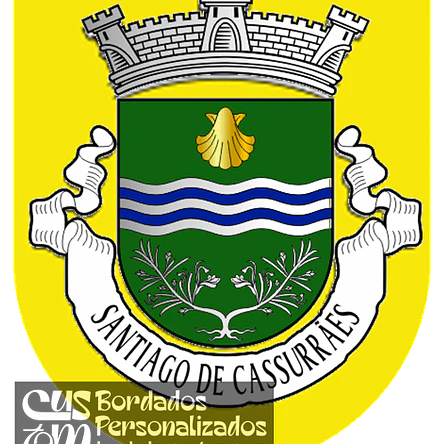 Emblema Bordado Antiga Freguesia de Santiago de Cassurrães (Mangualde, Viseu) 1