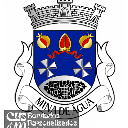 Emblema Bordado Freguesia de Mina de Água (Amadora, Lisboa) 1