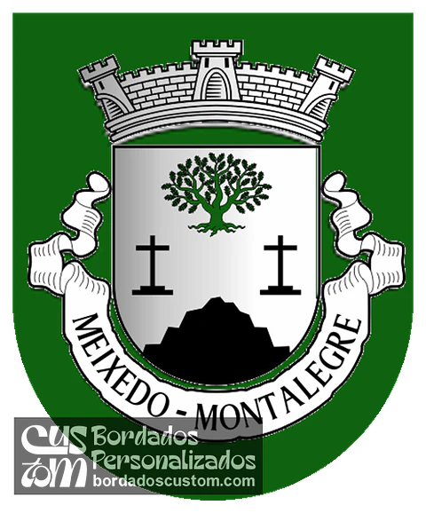 Emblema Bordado Antiga Freguesia de Meixedo (Montalegre, Vila Real)