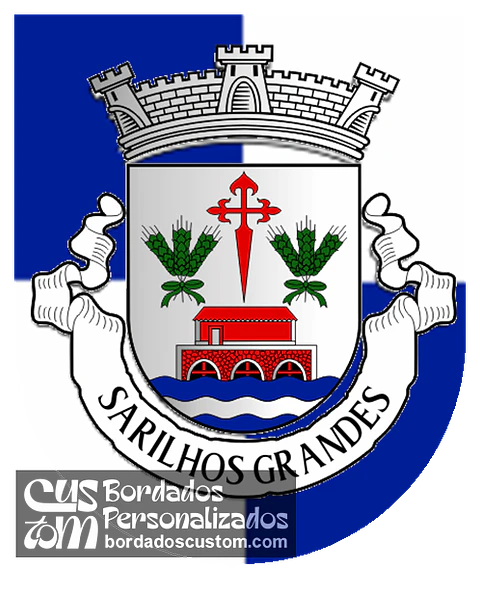 Emblema Bordado Freguesia de Sarilhos Grandes (Montijo, Setúbal)