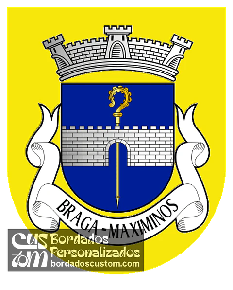 Emblema Bordado Antiga Freguesia de Braga (Maximinos) (Braga, Braga)
