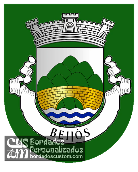 Emblema Bordado Freguesia de Beijós (Carregal do Sal, Viseu)