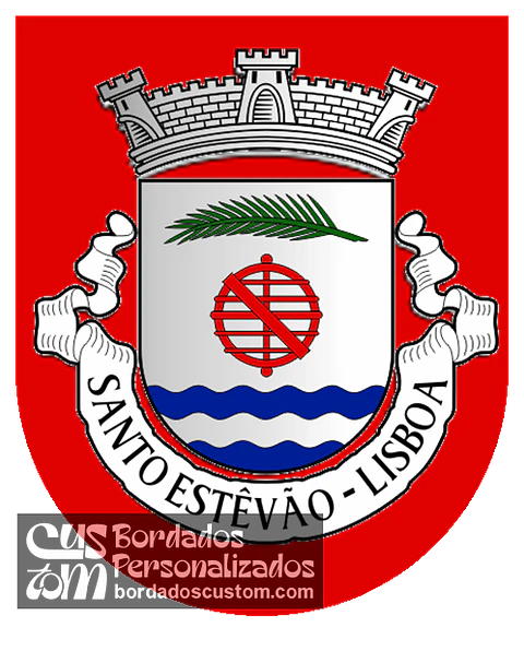 Emblema Bordado Antiga Freguesia de Santo Estêvão (Lisboa, Lisboa)
